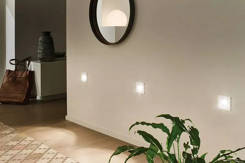 Paulmann LED Wandeinbauleuchte Wall eckig