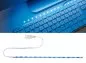 Preview: Paulmann 70456 USB LED-Stripe blau 30cm Weiß, Metall, Kunststoff