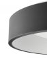 Preview: Deko-Light Deckenaufbauleuchte Sculptoris 600mm 42W DIM 3000/4000K Schwarz