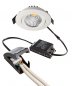 Preview: Deko-Light LED Deckeneinbauleuchte Dione IP44 Dim to Warm 8,5W 480lm dimmbar 1800/3000K Weiß