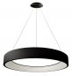 Preview: Deko-Light LED Pendelleuchte Sculptoris 800mm 60W 3100lm 3000/4000K Schwarz 342188