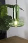 Preview: ECO-LIGHT Pendelleuchte Perseus E14 Aluminium/Glas grün