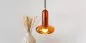 Preview: ECO-LIGHT Pendelleuchte Perseus E14 Aluminium/Glas amber