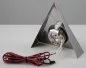 Preview: Heitronic LED Unterbaustrahler Genua 3er Set 3000 Kelvin Edelstahl