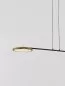 Preview: Nova Luce LED Pendelleuchte Scope 20W 1882lm 3000K Dimmbar Schwarz