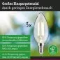 Preview: Paulmann 29199 Eco-Line Filament 230V LED Kerze E14 3er-Pack 98mm 525lm 2,5W 3000K Klar