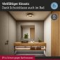 Preview: Paulmann 71178 LED Deckenleuchte Volea IP44 3000K 470lm / 1650lm 230V 3,5 / 1x13W dimmbar Schwarz/Gold