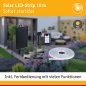 Preview: Paulmann 71195 LED Stripe Solar inkl. Fernbedienung 10m IP44 3,2W 28lm/m 60 LEDs/m 3000K