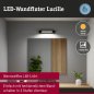 Preview: Paulmann 71204 LED Wandleuchte Lucille IP44 2700K 1000lm 230V 11W dimmbar Schwarz