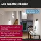 Preview: Paulmann 71205 LED Wandleuchte Lucille IP44 2700K 1300lm 230V 17W dimmbar Schwarz