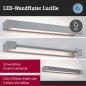 Preview: Paulmann 71207 LED Wandleuchte Lucille IP44 2700K 1300lm 230V 17W dimmbar Alu matt