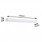 Preview: Paulmann 71210 Selection Bathroom LED Wandleuchte Arneb IP44 3000K 1000lm 230V 12,5W Chrom_7