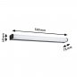 Preview: Paulmann 71212 Selection Bathroom LED Wandleuchte Arneb IP44 3000K 1000lm 230V 12,5W Schwarz_7