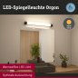 Preview: Paulmann 71214 Selection Bathroom LED Spiegelleuchte Orgon Steckdose IP44 3000K 850lm 230V 10,5W Schwarz_5