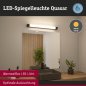 Preview: Paulmann 71215 Selection Bathroom LED Spiegelleuchte Quasar IP44 3000K 900lm 230V 11,2W Schwarz_5