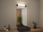 Preview: Paulmann 71216 Selection Bathroom LED Spiegelleuchte Quasar IP44 3000K 600lm 230V 7,5W Schwarz_2