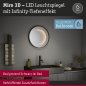 Preview: Paulmann 79561 LED Leuchtspiegel Miro IP44 Tunable White 70lm 230V 11,5W Spiegel/Schwarz matt