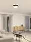 Preview: Paulmann 79994 LED Deckenleuchte Smart Home Zigbee 3.0 Malika Tunable White 2500lm 230V 26W dimmbar Anthrazit