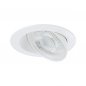 Preview: Paulmann 92253 LED Einbauleuchte White Select Aumus Einzelspot rund 105mm 90° 5W 700lm 230V dimmbar 2700 - 6500K Weiß