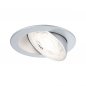 Preview: Paulmann 92255 LED Einbauleuchte White Select Aumus Einzelspot rund 105mm 90° 5W 700lm 230V dimmbar 2700 - 6500K Chrom matt