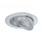 Preview: Paulmann 92255 LED Einbauleuchte White Select Aumus Einzelspot rund 105mm 90° 5W 700lm 230V dimmbar 2700 - 6500K Chrom matt