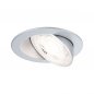 Preview: Paulmann 92256 LED Einbauleuchte White Select Aumus 3er-Set rund 105mm 90° 3x5W 3x700lm 230V dimmbar 2700 - 6500K Chrom matt