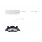 Preview: Paulmann 92257 LED Einbauleuchte White Select Aumus Einzelspot rund 105mm 90° 5W 700lm 230V dimmbar 2700 - 6500K Schwarz