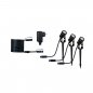 Preview: Paulmann 94373 Plug & Shine LED Gartenstrahler Warmweiß Basisset IP65 3000K 3x3,5W 21VA Schwarz_1