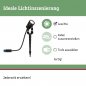 Preview: Paulmann 94373 Plug & Shine LED Gartenstrahler Warmweiß Basisset IP65 3000K 3x3,5W 21VA Schwarz_8