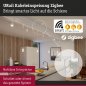 Preview: Paulmann 95671 URail Einspeisung Kabel 1m Smart Home Zigbee max. 100W Signalweiß_6