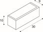 Preview: SLV Chrombo Wandaufbauleuchte quadratisch 3000K 8W Phase 120° schwarz_4