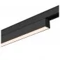 Preview: SLV IN-LINE 22 48V TRACK opal DALI Spot schwarz / schwarz 7.3W 540lm 2700K CRI90 95°