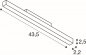 Preview: SLV IN-LINE 44 48V TRACK Darklight Reflector DALI Spot weiß 14W 1180lm 2700K CRI90 35°