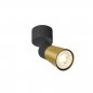 Preview: SLV Puri 2.0 Cone Wand- und Deckenaufbauleuchte 1x max. 6W GU10 schwarz / gold