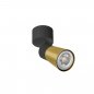 Preview: SLV Puri 2.0 Cone Wand- und Deckenaufbauleuchte 1x max. 6W GU10 schwarz / gold_1