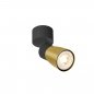 Preview: SLV Puri 2.0 Dome Wand- und Deckenaufbauleuchte 1x max. 6W GU10 schwarz / gold