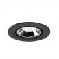 Preview: SLV Numinos Gimble S LED Deckeneinbauleuchte 8,6W 750lm 4000K 20° dreh- und schwenkbar schwarz/chrom