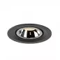 Preview: SLV Numinos Gimble M LED Deckeneinbauleuchte 17,5W 1550lm 2700K 20° dreh- und schwenkbar schwarz/chrom