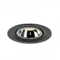 Preview: SLV Numinos Gimble M LED Deckeneinbauleuchte 17,5W 1550lm 3000K 20° dreh- und schwenkbar schwarz/chrom