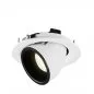 Preview: SLV Numinos Gimble M LED Deckeneinbauleuchte 17,5W 1600lm 4000K 20° dreh- und schwenkbar weiß/schwarz
