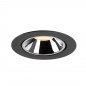 Preview: SLV Numinos Gimble XL LED Deckeneinbauleuchte 37,4W 3400lm 2700K 20° dreh- und schwenkbar schwarz/chrom