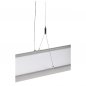 Preview: SLV Worklight Pendelleuchte silber 57W 4000K 80°