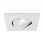 Preview: SLV Universal Downlight Abdeckung für Downlight IP20 schwenkbar eckig schwarz