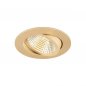 Preview: SLV New Tria 95 Deckeneinbauring D: 11 H: 2.6 cm IP 20 roségold