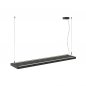 Preview: SLV Worklight Pro 120 Pendelleuchte 120cm 4000K DALI Touch schwarz