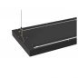 Preview: SLV Worklight Pro 120 Pendelleuchte 120cm 4000K DALI Touch schwarz