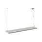 Preview: SLV Worklight Pro 120 Pendelleuchte 120cm 4000K DALI Touch grau