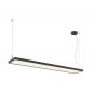 Preview: SLV Worklight Pro 150 Pendelleuchte 150cm 4000K DALI Touch schwarz