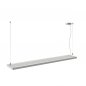 Preview: SLV Worklight Pro 150 Pendelleuchte 150cm 4000K DALI Touch grau