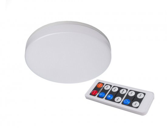 Deko-Light Deckenaufbauleuchte Altais 12W Motion 1260lm IP54 Weiß 348142